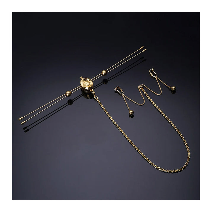 UPKO Double Bar Vibrating Nipple Clamps and Labia Clamps