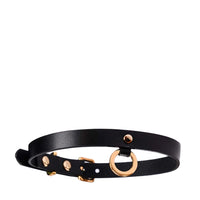 UPKO Luxury Italian Leather Thin Choker