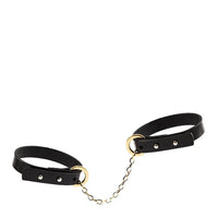 UPKO Luxury Italian Leather Thin Handcuff Bracelets
