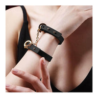 UPKO Luxury Italian Leather Thin Handcuff Bracelets