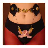 UPKO Mystic Bond Belt with Adjustable Labia Clamp Set