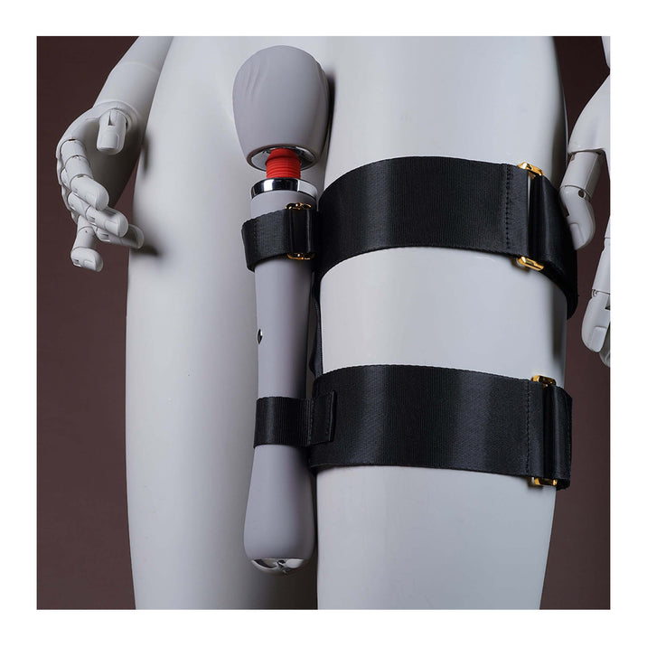 UPKO Remote Control Wand Vibrator with Thigh Harness