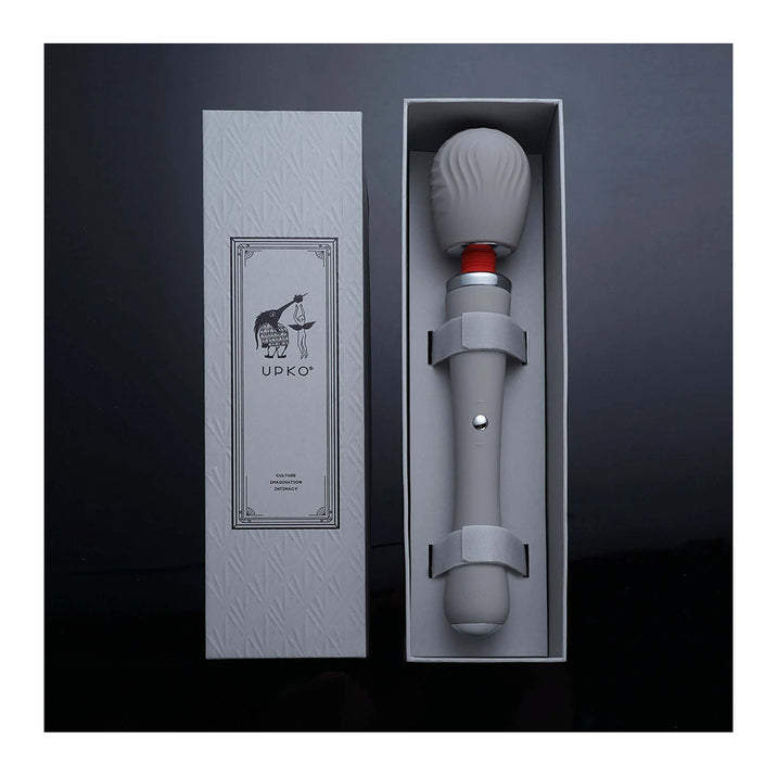 UPKO Remote Control Wand Vibrator with Thigh Harness