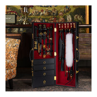UPKO Sade Luxury 15 Piece Leather Trunk Set