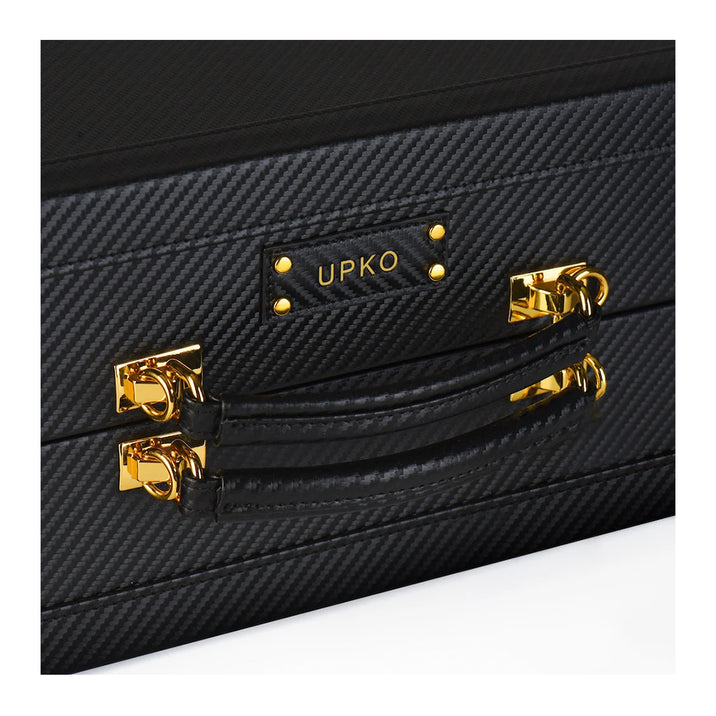 UPKO Sade Luxury 15 Piece Leather Trunk Set
