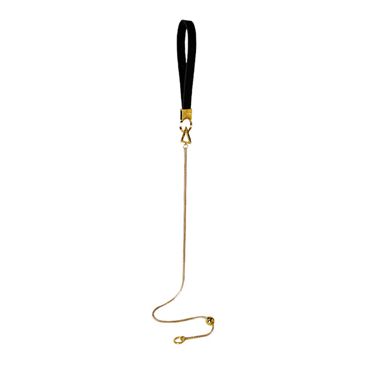 UPKO Snake Chain Leash with Weighted Sliding Bead