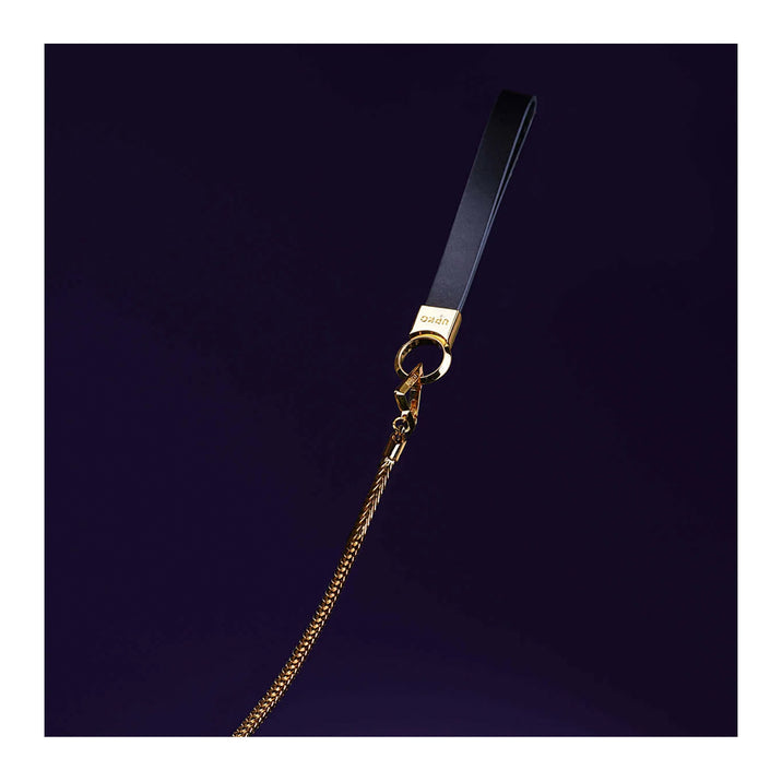 UPKO Snake Chain Leash with Weighted Sliding Bead