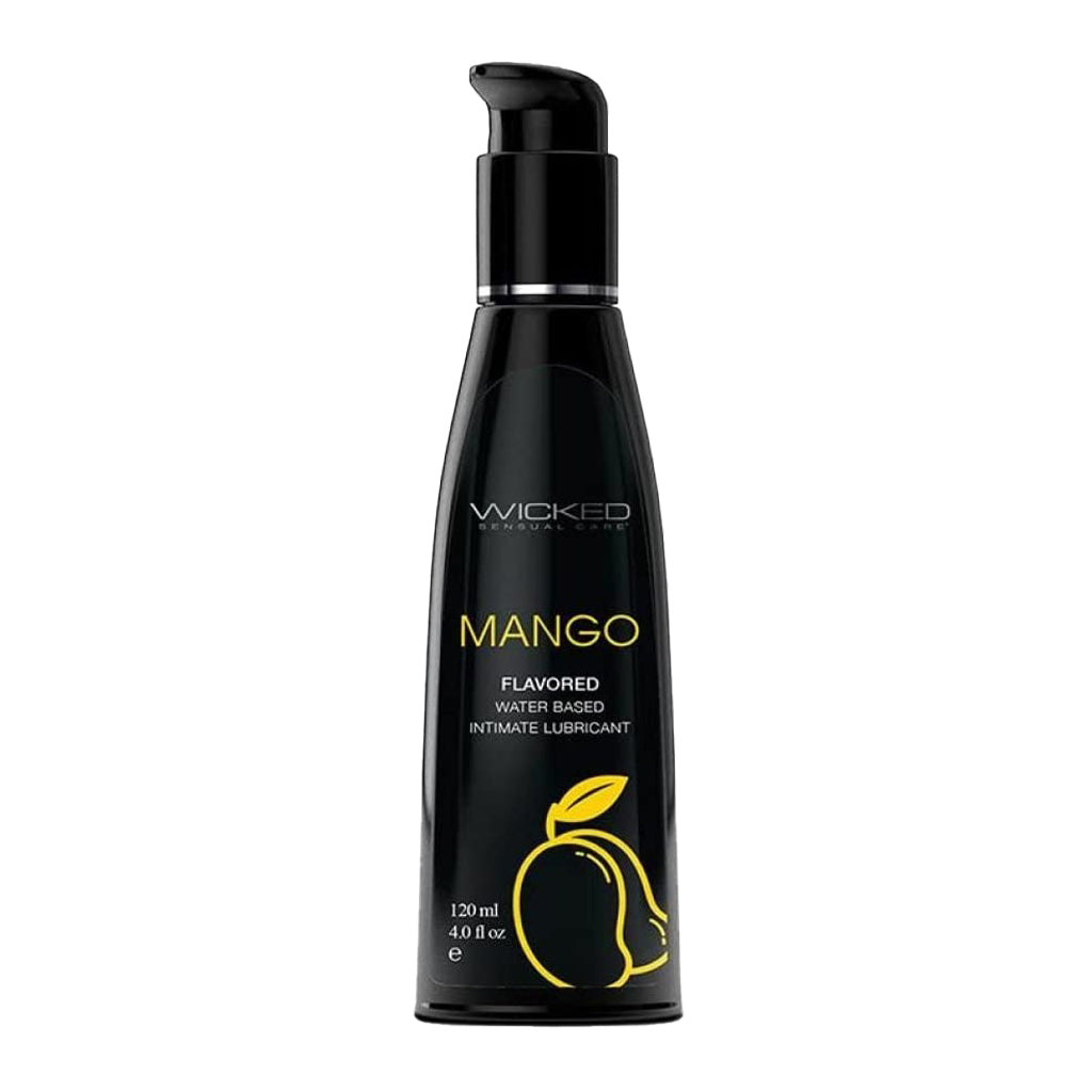 Wicked Aqua Mango Flavoured Water Based Lubricant