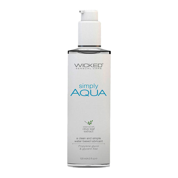 Wicked Simply Aqua Water Based Lubricant 120ml