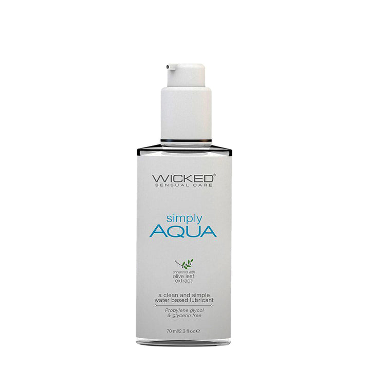 Wicked Simply Aqua Water Based Lubricant 70ml