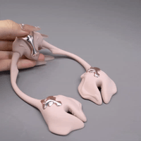 UEROS Remote-Control Vibrating Nipple Clamps