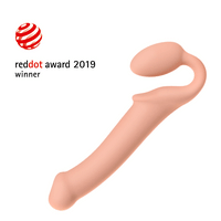 Strap-On-Me Bendable Strapless Dildo Black