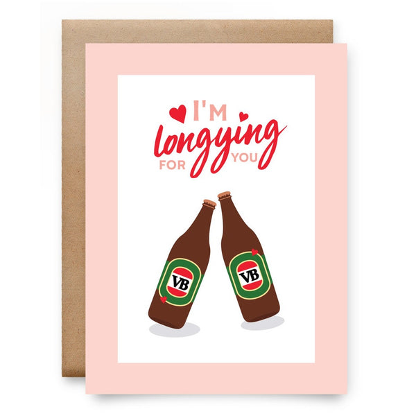 I'm Longy-ing For You Card