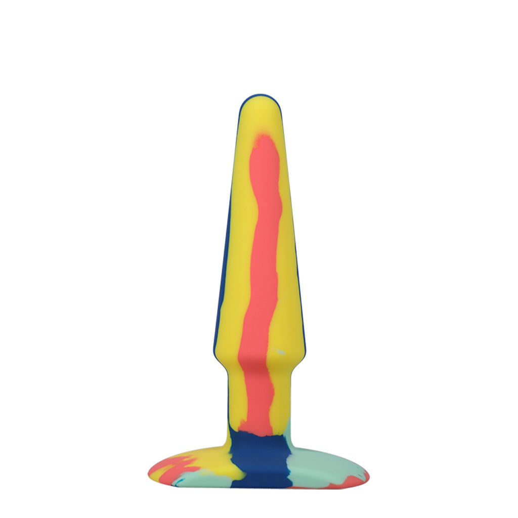 A-Play Groovy Silicone Anal Plug Sunrise