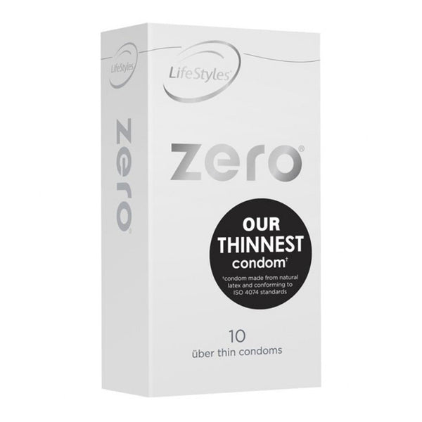 Lifestyles Zero 10s Uber Thin Lubricated Condoms
