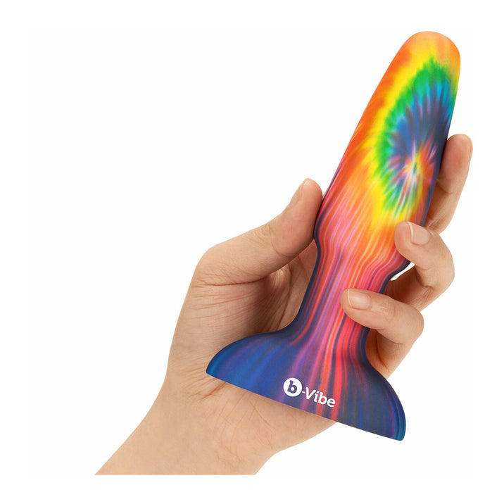 B-Vibe Peace and Love Tie-Die Rimming Plug