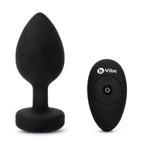 B-Vibe Vibrating Jewel Plug XXL