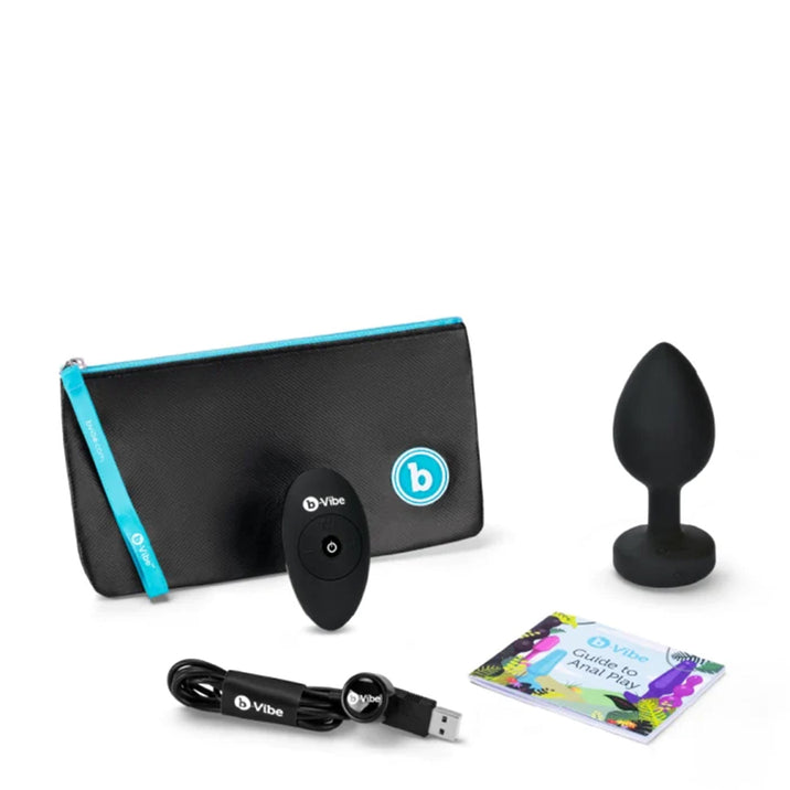 B-Vibe Vibrating Jewel Plug XXL