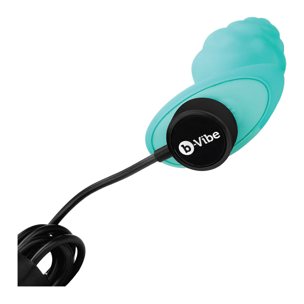 B-Vibe Texture Vibrating Plug Bump Mint