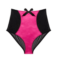 Bettie Page Audrey Contrast High Waisted Brief