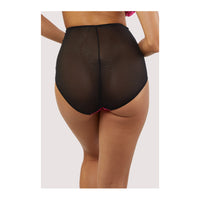 Bettie Page Audrey Contrast High Waisted Brief
