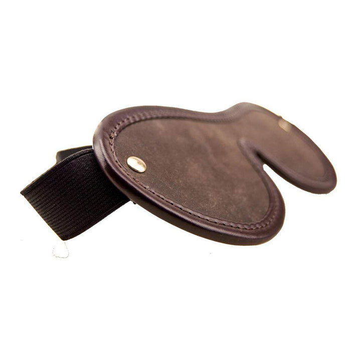 Bound Nubuck Leather Blindfold