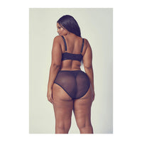 Playful Promises Gabi Fresh Fernanda High Waist Lace & Mesh Brief