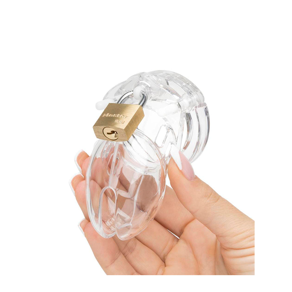 CB 6000S Clear Chastity Device 2.5"