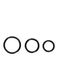 Rubber Cock Rings 3 Pack