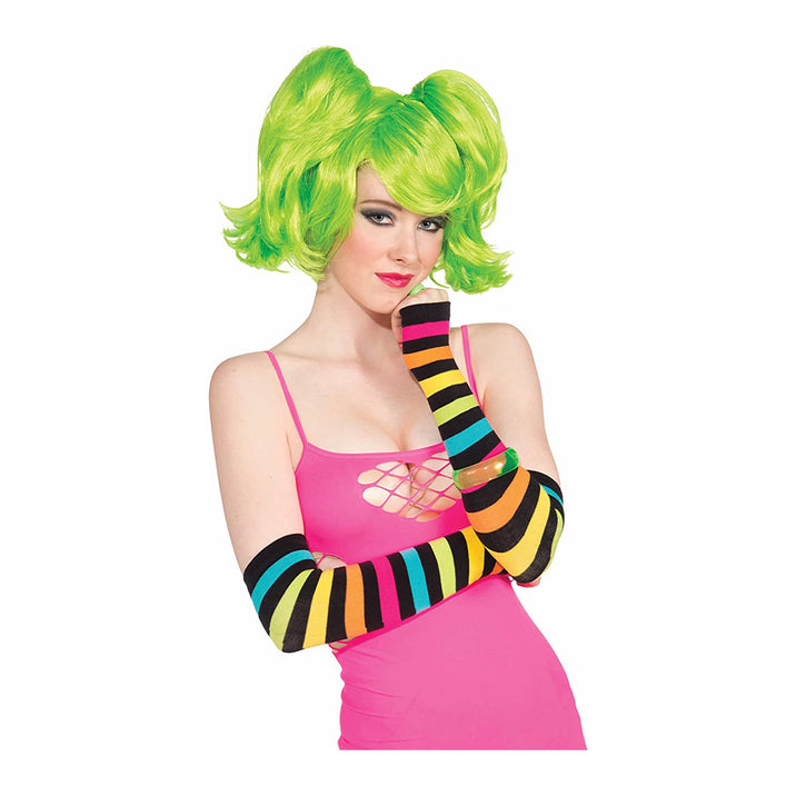 Club Candy Rainbow Striped Glovelets