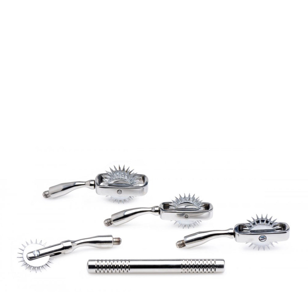 Deluxe Wartenberg Wheel Set with Travel Case