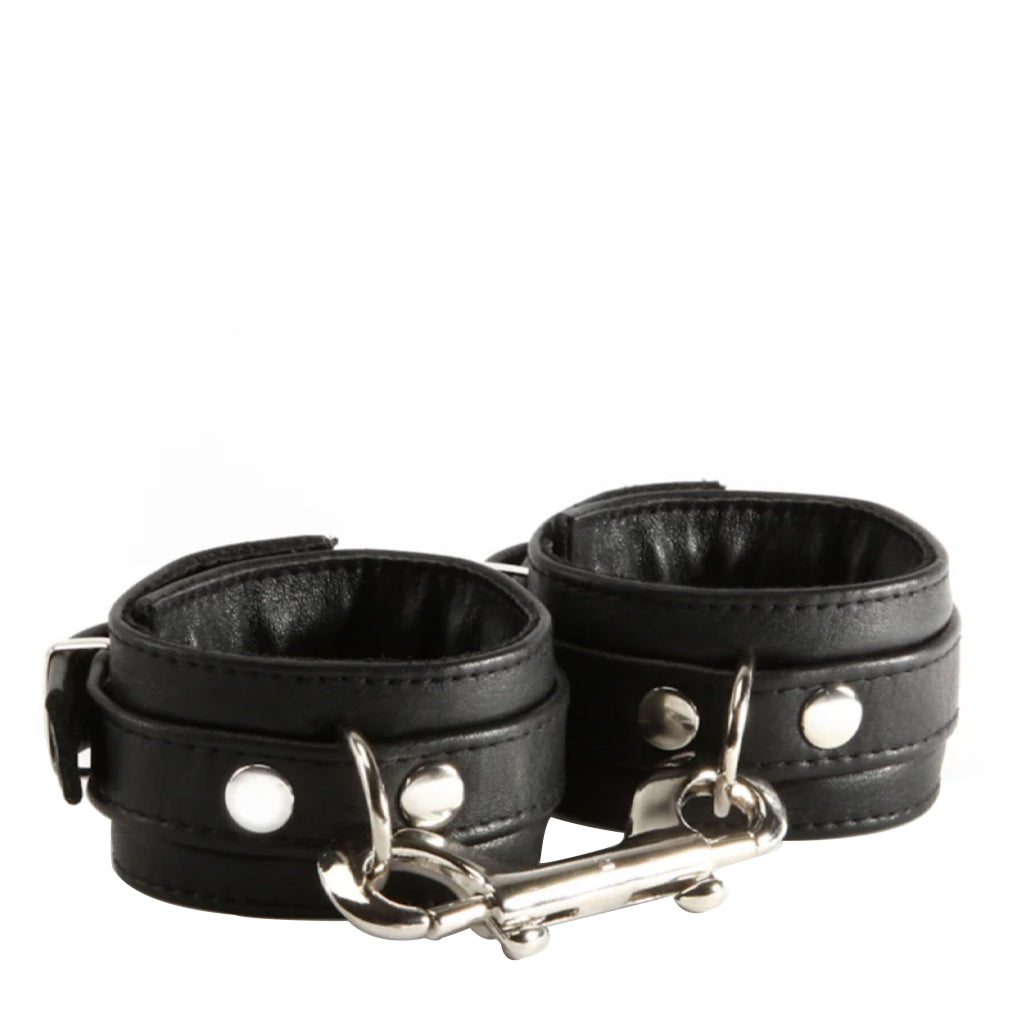 Dos Santos Soft Leather 4cm Ankle Cuffs