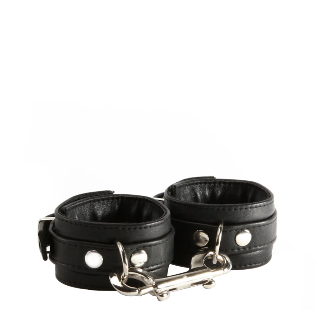 Dos Santos Soft Leather 4cm Wrist Cuffs