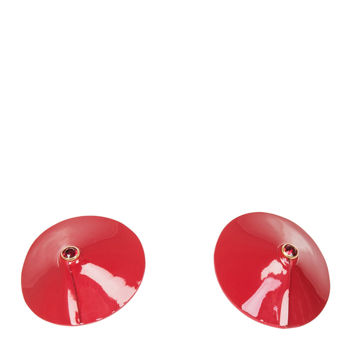 Fraulein Kink Patent Leather Rosso Pasties