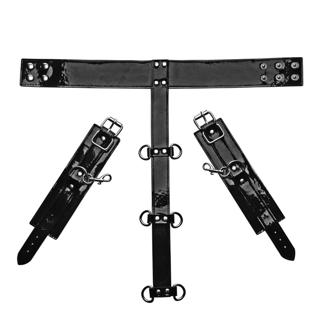 Frisky Vegan Leather Neck to Wrist Restraints