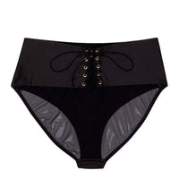 Gabi Fresh Eagan Black Satin High Waist Knicker