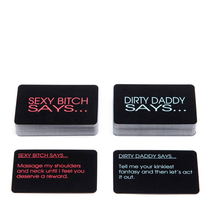 Game Bedroom Commands Cards