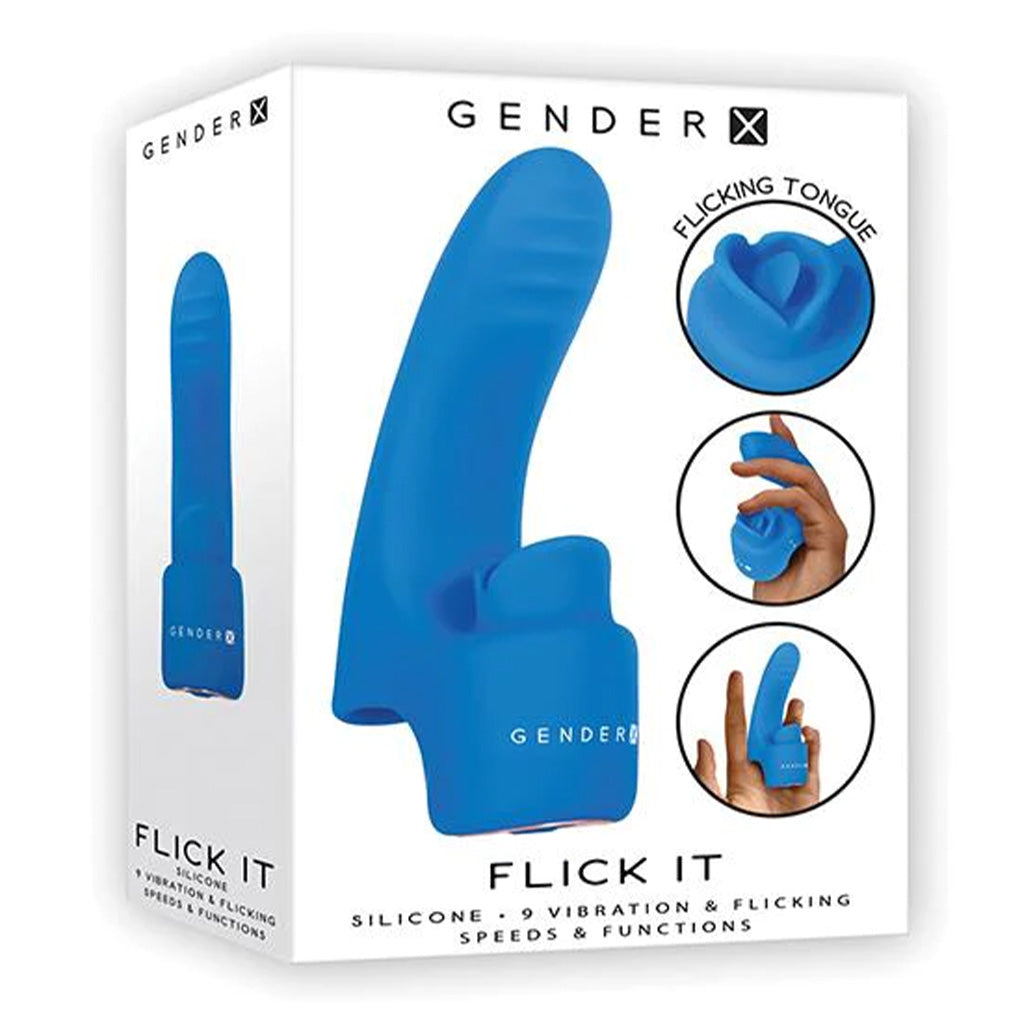 Gender X Flick It Finger Vibe