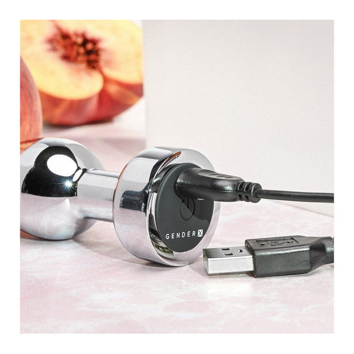 Gender X Rockin Metal Vibrating Plug