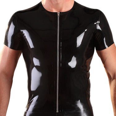 Honour Latex Front Zip T-Shirt
