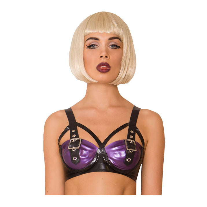 Honour Bondage Bra Purple