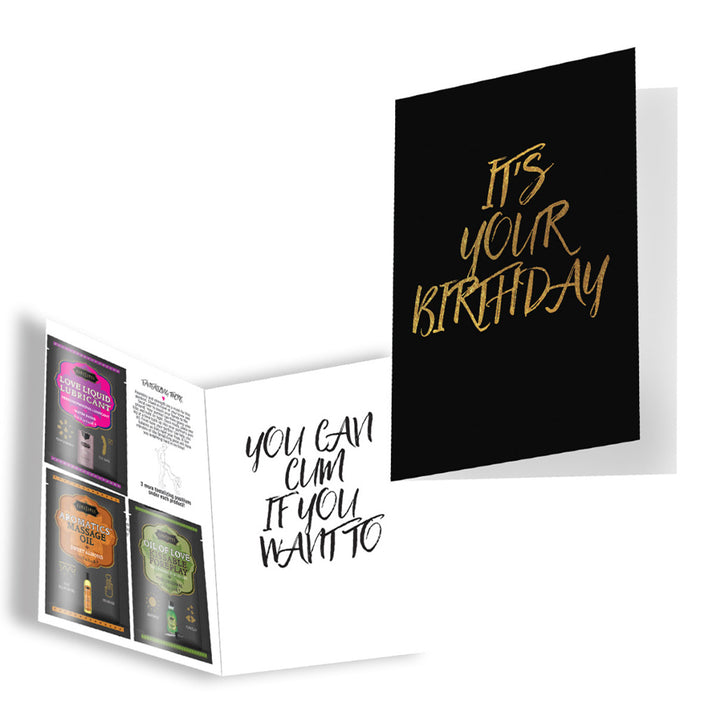 Kama Sutra It's Your Birthday Card