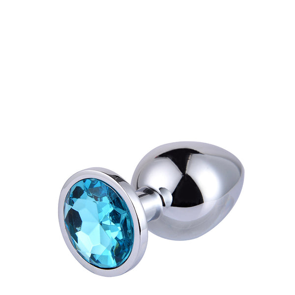 Lovetoy Jewel Butt Plug Aquamarine
