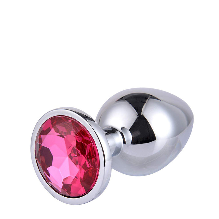 Lovetoy Jewel Butt Plug Hot Pink