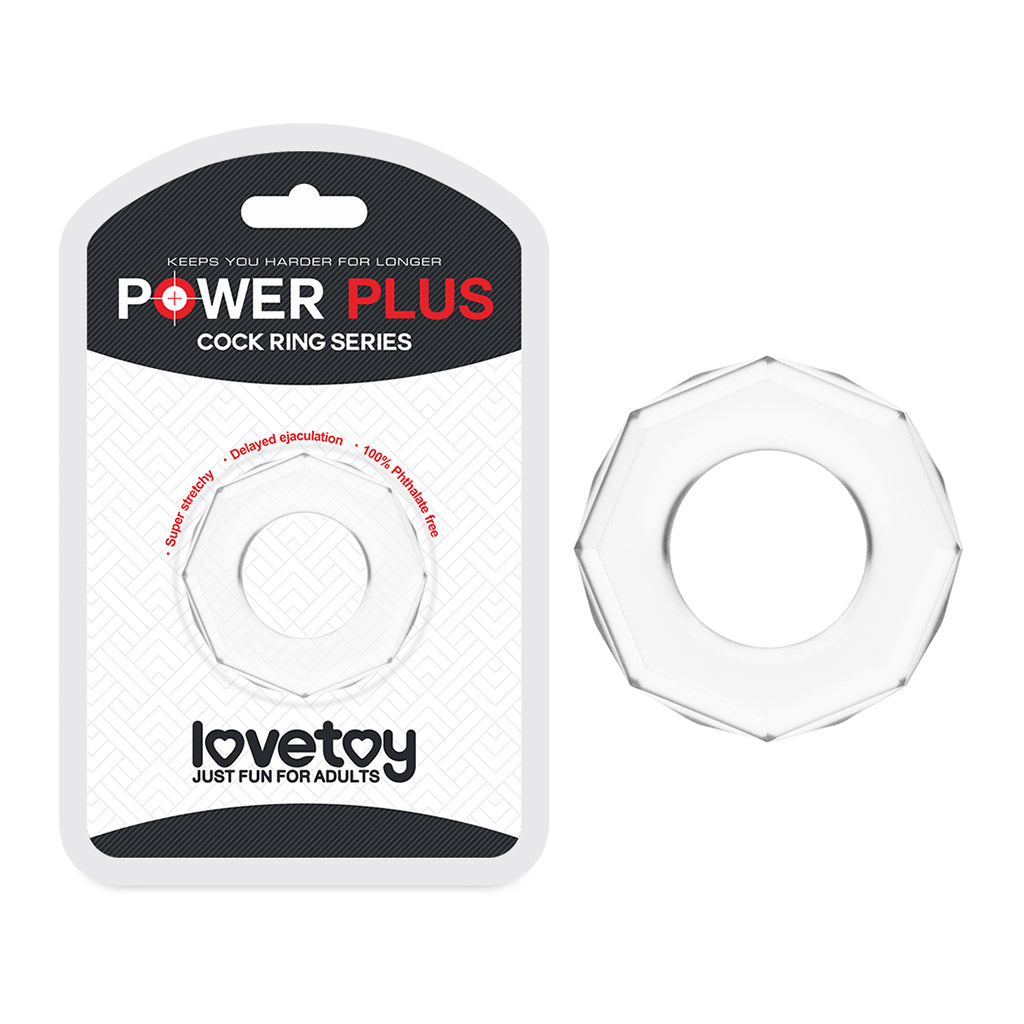 Lovetoy Power Plus Hexagon Cock Ring