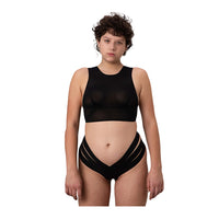 La Fille D'O Exactitude Black Ouvert Brief
