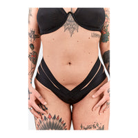 La Fille D'O Exactitude Black Ouvert Brief