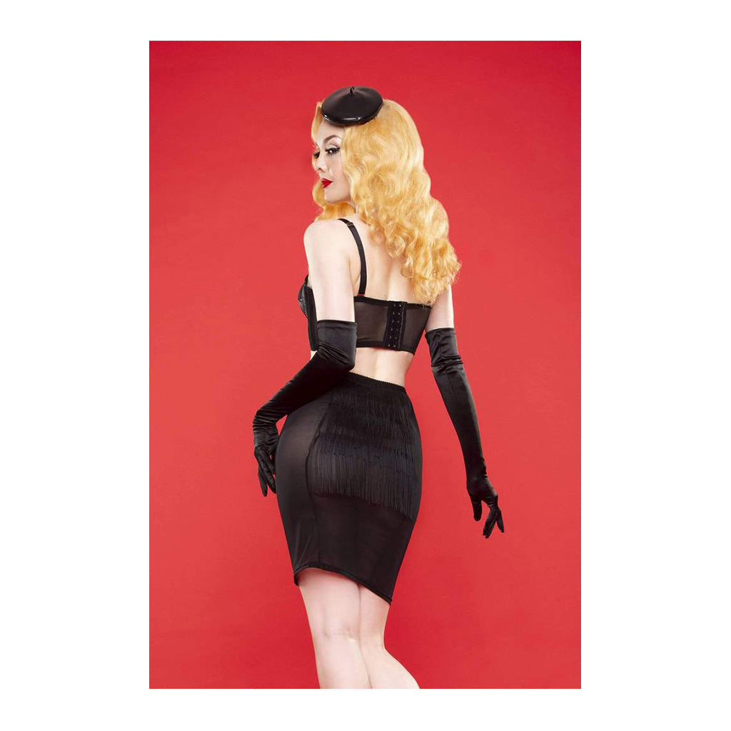 Playful Promises Bettie Page Latex Beret