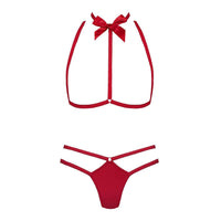 Maison Close Red Harness & Thong Set