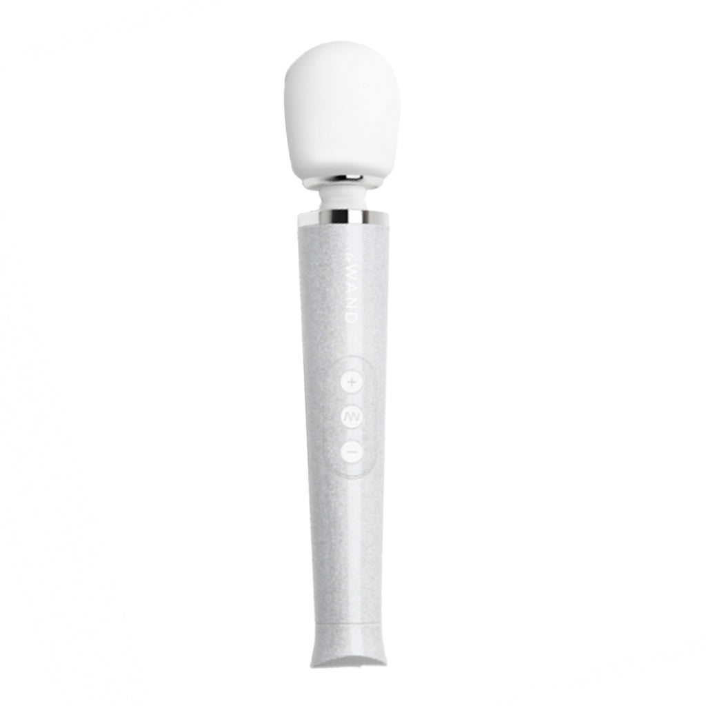 Le Wand All That Glimmers Petite Rechargeable Massager White